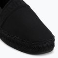 Dámské espadrilky Calvin Klein HW0HW02934 Oblique Webbing Triple Black 7