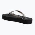Dámské žabky Calvin Klein HW0HW03120 Flatform triple black 3