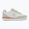Dámské boty Calvin Klein YW0YW01990 Retro Runner Lace Up Nylon Mg brilliant white/light cashew/pink 2