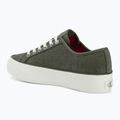 Dámské boty Calvin Klein HW0HW02970 Vulc Flatf Laceup Ripst deep lichen green/pink yarrow 3