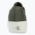 Dámské boty Calvin Klein HW0HW02970 Vulc Flatf Laceup Ripst deep lichen green/pink yarrow 6