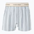 Boxerky Calvin Klein LV00NM2945 Boxer Trad Majorca Stripe Breezy Blue