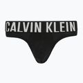Pánské slipy Calvin Klein 000NB3607A Hip Brief 3 pairs black w/oatmeal logo/black w/age 2
