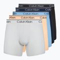 Pánské boxerky Calvin Klein LV00NB4413 Brief 5 pairs light cast/shoreline/peach bliss/bl