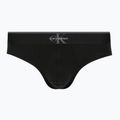 Pánské slipy Calvin Klein LV00NB4471 Hip Brief 3 pairs black/misty grey/white 4