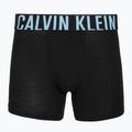 Boxerky Calvin Klein 000NB3609A Boxer Brief 3 pairs black w/harbor mist logo/black w 2
