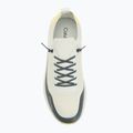 Pánské boty Calvin Klein YM0YM01457 Chunky Runner Lace Up Sock Knit vaporous white/coal/buttercup 5