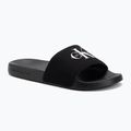 Dámské nazouváky Calvin Klein YW0YW01967 Monogram Logo 0GM black/bright white