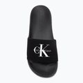 Dámské nazouváky Calvin Klein YW0YW01967 Monogram Logo 0GM black/bright white 5