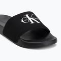 Dámské nazouváky Calvin Klein YW0YW01967 Monogram Logo 0GM black/bright white 7