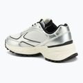 Dámské boty Calvin Klein YW0YW02063 Hike Runner Lace Up Mesh Mix silver/black/bright white 3