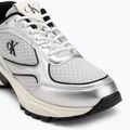 Pánské boty Calvin Klein YM0YM01402 Hike Runner Laceup Mesh Mix silver/black/marshmallow 7
