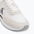 Dámské boty Calvin Klein YW0YW01990 Retro Runner Lace Up Nylon MG bright white/black 7