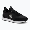 Pánské boty Calvin Klein YM0YM01414 Retro Runner Sock Laceup Mix Mat ck black