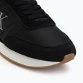 Dámské boty Calvin Klein YW0YW02060 Retro Runner Sock Laceup Mix Mat black/gyn metal/gum 7