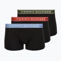 Boxerky Tommy Hilfiger Trunk WB 3 pairs brick blue/terra red/army green