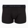 Boxerky Tommy Hilfiger Trunk WB 7 pairs blk/mid red/aegean sea/dsrt sky/blu jeans/f r/wht 9