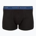 Boxerky Tommy Hilfiger Trunk WB 7 pairs blk/mid red/aegean sea/dsrt sky/blu jeans/f r/wht 10