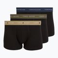 Pánské boxerky Tommy Hilfiger Trunk WB 3 pairs army green/wdg blue/ptch blue