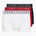 Pánské boxerky Tommy Hilfiger Trunk Dtm white/medium red/navy blue