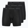 Pánské boxerky Tommy Hilfiger Micro Long 3 pack black/black/black