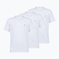 Pánské tričko na lezení Tommy Hilfiger Cotton V-Neck white/white/white