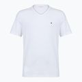 Pánské tričko na lezení Tommy Hilfiger Cotton V-Neck white/white/white 2