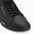 Pánské tenisky Tommy Hilfiger Vulc Core RBW Long Lace Leather black 7