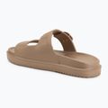 Dámské pantofle Tommy Hilfiger Double Strap Sandal Pearl safari canvas pearlized 3