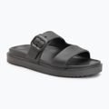 Dámské pantofle Tommy Hilfiger Double Strap Sandal Pearl dark grey pearlized