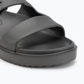 Dámské pantofle Tommy Hilfiger Double Strap Sandal Pearl dark grey pearlized 7