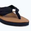 Dámské žabky Tommy Hilfiger Footbed Summer Sandal Leather space blue 7