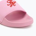 Dámské pantofle Tommy Hilfiger Script Pool rose petal 7