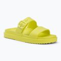 Dámské pantofle Tommy Hilfiger Light Double Strap lime zing