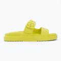 Dámské pantofle Tommy Hilfiger Light Double Strap lime zing 2