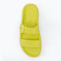 Dámské pantofle Tommy Hilfiger Light Double Strap lime zing 5