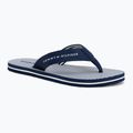 Dámské žabky Tommy Hilfiger Ithaca Stripe Summer preppy navy
