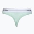 Dámské tanga Calvin Klein LV00QF8518 Thong feel the mint 2