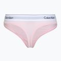 Dámské tanga Calvin Klein LV00QF8518 Thong cradle pink 2