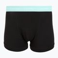 Pánské boxerky Calvin Klein 0000U2662G Trunk 3 pairs black in plume wb/black in misty sag 2