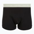 Pánské boxerky Calvin Klein 0000U2662G Trunk 3 pairs black in plume wb/black in misty sag 3