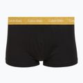 Boxerky Calvin Klein LV00NB4412 Low Rise Trunk 5 pairs of black bodies with driftwood/moonlight 3