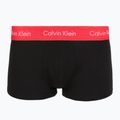 Boxerky Calvin Klein LV00NB4412 Low Rise Trunk 5 pairs black in green bloom wb/black in dazzlin 8