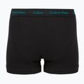 Pánské boxerky Calvin Klein 0000U2662G Trunk 3 pairs of black bodies and wbs with driftwood 3