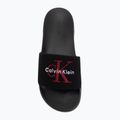 Pánské nazouváky Calvin Klein YM0YM01393 Ess black/rhubarb 5