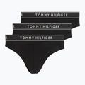 Pánské slipy Tommy Hilfiher Cotton Brief 3 pack black/black/black