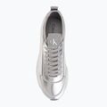 Dámské boty Calvin Klein HW0HW03287 Retro Runner Metallic silver 5