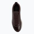 Dámské boty Calvin Klein HW0HW03118 Retro Runner Sock PANL Leather Neo bordeaux 5