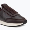 Dámské boty Calvin Klein HW0HW03118 Retro Runner Sock PANL Leather Neo bordeaux 7