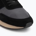 Pánské boty Calvin Klein HM0HM02212 Retro Runner Bans Leather Suede black/iron gate/amber gold 7